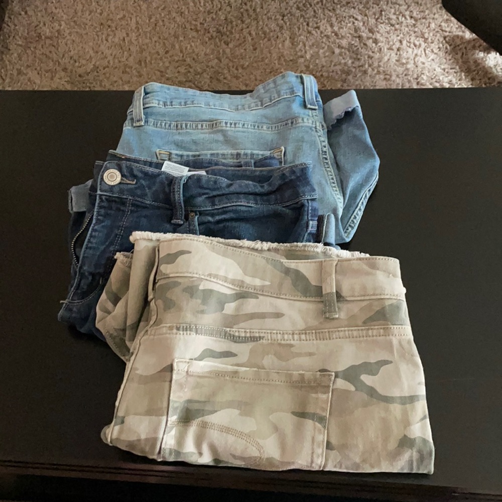 Theee pairs of size 16 shorts